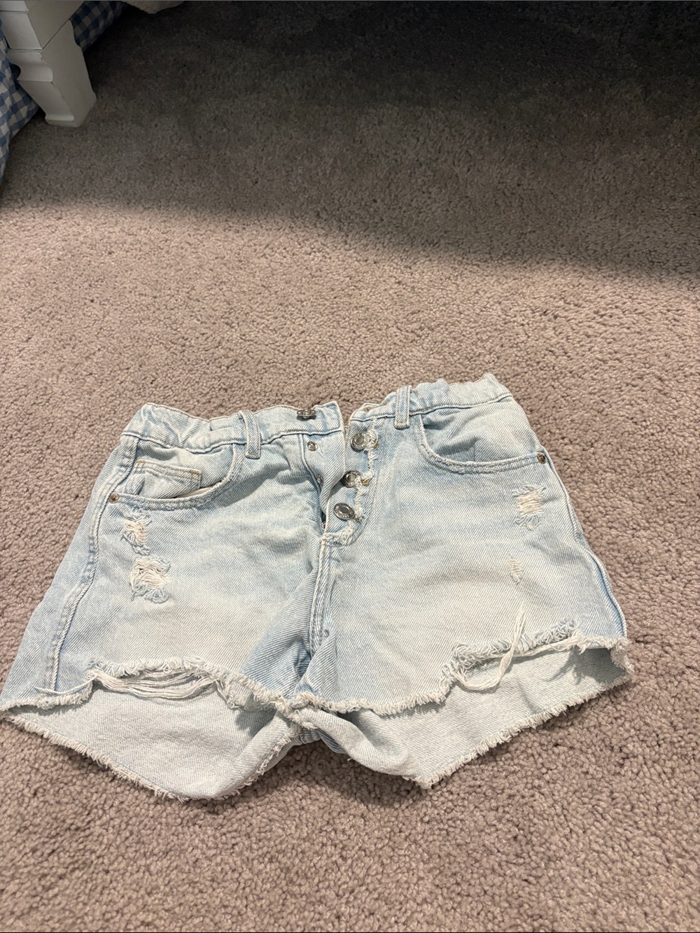 girls Zara jean short size 11 to 12
